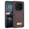 Mey İthalat®   Redmi Note 14 Pro 4G Bright Simli Kapak - Derin Mor