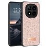 Mey İthalat®   Redmi Note 14 Pro 4G Bright Simli Kapak - Pembe