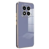 Mey İthalat®   Redmi Note 14 Pro 4G Kılıf Volet Silikon - Mavi