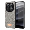 Mey İthalat®   Redmi Note 14 Pro 5G Bright Simli Kapak - Gold