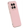 Mey İthalat®   Redmi Note 14 Pro Plus Kılıf Volet Silikon - Pembe