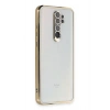 Mey İthalat®   Redmi Note 8 Pro Kılıf  Lensli Silikon - Gold