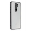 Mey İthalat®   Redmi Note 8 Pro Kılıf  Lensli Silikon - Siyah