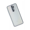 Mey İthalat®   Redmi Note 8 Pro Kılıf Montreal Silikon Kapak - Gri