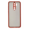 Mey İthalat®   Redmi Note 8 Pro Kılıf Montreal Silikon Kapak - Kırmızı