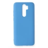 Mey İthalat®   Redmi Note 8 Pro Kılıf Nano içi Kadife Silikon - Mavi