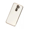 Mey İthalat®   Redmi Note 8 Pro Kılıf Volet Silikon - Beyaz