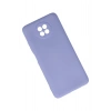 Mey İthalat®   Redmi Note 9 5G Kılıf Nano içi Kadife Silikon - Lila