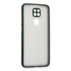 Mey İthalat®   Redmi Note 9 Kılıf Montreal Silikon Kapak - Yeşil