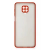 Mey İthalat®   Redmi Note 9 Pro Kılıf Montreal Silikon Kapak - Kırmızı