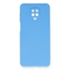 Mey İthalat®   Redmi Note 9 Pro Kılıf Nano içi Kadife Silikon - Mavi