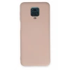 Mey İthalat®   Redmi Note 9 Pro Kılıf Nano içi Kadife Silikon - Pudra