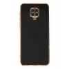 Mey İthalat®   Redmi Note 9 Pro Kılıf Volet Silikon - Siyah
