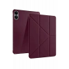 Mey İthalat®   Redmi Pad Pro 12.1 Kılıf Kalemlikli Mars Tablet Kılıfı - Mürdüm