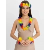 Mey İthalat® Rengarenk Hawaii Kolye Taç Bileklik Seti 4 Parça