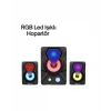 Mey İthalat® Renkli LED Işıklı Hoparlör
