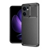 Mey İthalat®   Reno 13F Kılıf Auto Focus Karbon Kapak - Siyah