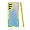 Mey İthalat®   Reno 6 Kılıf Platin Silikon - Sarı