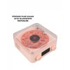 Mey İthalat® Retro Bluetooth Hoparlör PEMBE