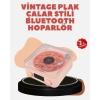 Mey İthalat® Retro Kristal Netliğinde Ses – Gece Işıklı Retro Bluetooth Hoparlör