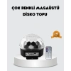 Mey İthalat® RGB LED Disko Topu Projektör – Ev Partileri, Doğum Günleri ve Eğlence İçin Işık Şovu