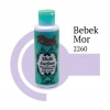 Mey İthalat® Rich Multi Surface 2260 Bebek Mor Akrilik Boya 130 cc