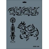 Mey İthalat® Rich New Seri N-109 Stencil 35x25 cm