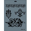 Mey İthalat® Rich New Seri N-118 Stencil 35x25 cm