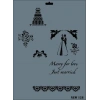 Mey İthalat® Rich New Seri N-128 Stencil 35x25 cm