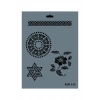 Mey İthalat® Rich New Seri N-135 Stencil 35x25 cm