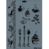 Mey İthalat® Rich New Seri N-149 Stencil 35x25 cm