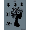 Mey İthalat® Rich New Seri N-191 Stencil 35x25 cm
