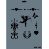 Mey İthalat® Rich New Seri N-192 Stencil 35x25 cm
