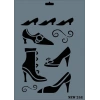 Mey İthalat® Rich New Seri N-258 Stencil 35x25 cm