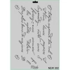 Mey İthalat® Rich New Seri N-302 Stencil 35x25 cm