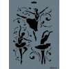 Mey İthalat® Rich New Seri N-312 Stencil 35x25 cm
