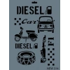 Mey İthalat® Rich New Seri N-314 Stencil 35x25 cm