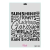 Mey İthalat® Rich New Seri N-326 Stencil 35x25 cm
