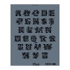 Mey İthalat® Rich New Seri N-465 Stencil 35x25 cm