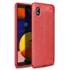 Mey İthalat®  Samsung Galaxy A01 Core Kılıf Auto Focus Kapak - Kırmızı