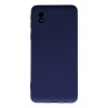 Mey İthalat®  Samsung Galaxy A01 Core Kılıf Nano içi Kadife Silikon - Lacivert