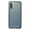 Mey İthalat®  Samsung Galaxy A02 Kılıf Miami Şeffaf Silikon - Koyu Yeşil