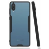 Mey İthalat®  Samsung Galaxy A02 Kılıf Platin Silikon - Siyah