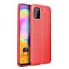 Mey İthalat®  Samsung Galaxy A02S Kılıf Auto Focus Kapak - Kırmızı