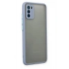 Mey İthalat®  Samsung Galaxy A02S Kılıf Montreal Silikon Kapak - Gri