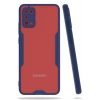 Mey İthalat®  Samsung Galaxy A02S Kılıf Platin Silikon - Lacivert