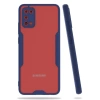Mey İthalat®  Samsung Galaxy A02S Kılıf Platin Silikon - Lacivert