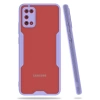 Mey İthalat®  Samsung Galaxy A02S Kılıf Platin Silikon - Lila