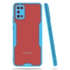 Mey İthalat®  Samsung Galaxy A02S Kılıf Platin Silikon - Mavi