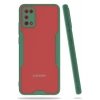Mey İthalat®  Samsung Galaxy A02S Kılıf Platin Silikon - Yeşil